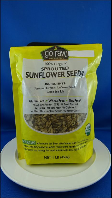 Go Raw 100% Organic Sprouted Sunflower Seeds 제품사진 #1