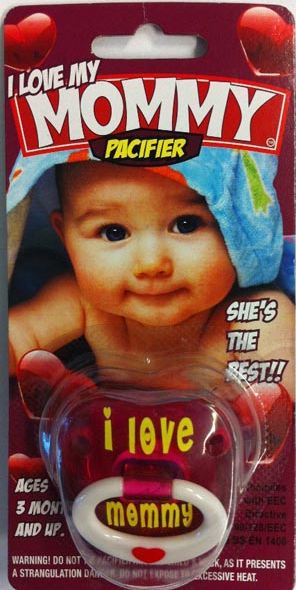 Billy-Bob I Love My Mommy Pacifier 제품사진 #1
