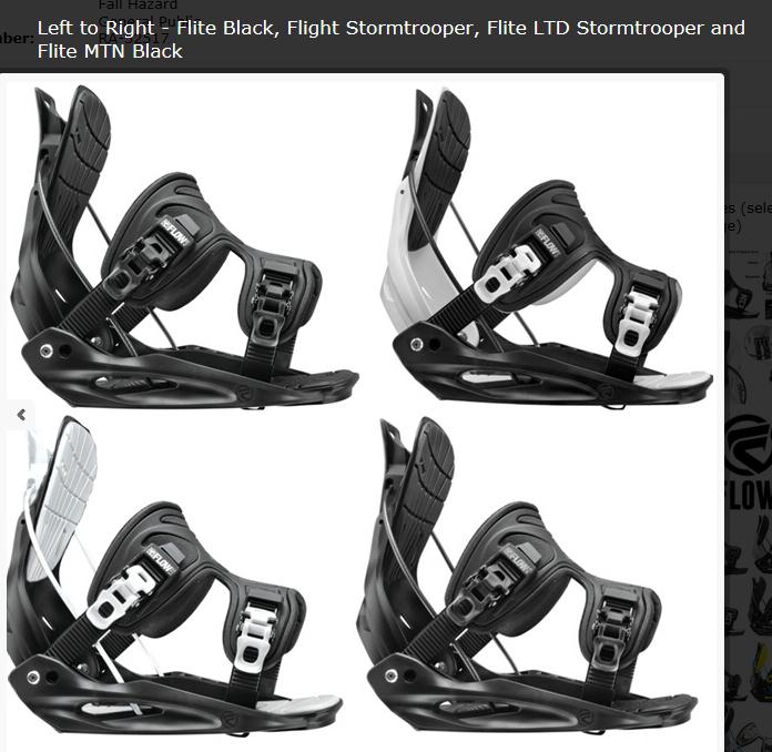 2014 Flow Flite series snowboard bindings 제품사진 #1