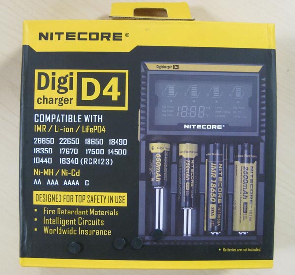Nitecore Digi Charger D4 제품사진 #1