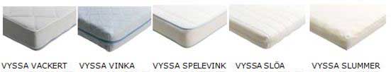 IKEA SULTAN, VYSSA crib mattress 제품사진 #1