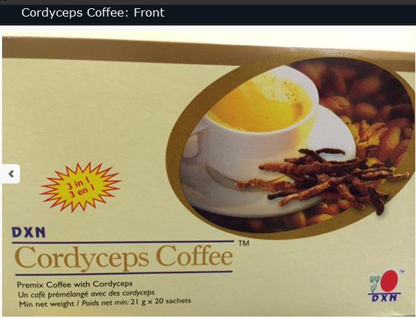 DXN Cordyceps Coffee, Vita Cafe, Lingzhi Coffee 3 in 1, EuCafe 제품사진 #1