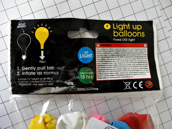 Light up Balloons 제품사진 #2
