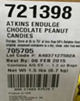 Atkins Chocolate Candies 제품사진 #2