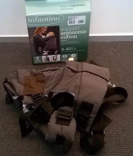 Infantino Support ergonomic cotton carrier 제품사진 #2