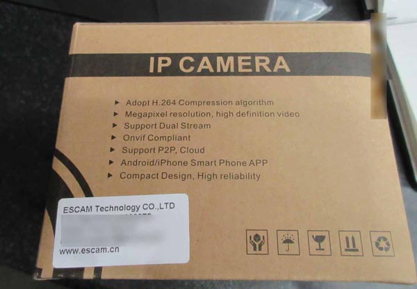 Escam IP Camera 제품사진 #2