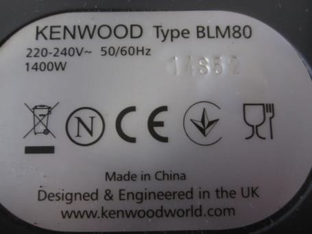 Kenwood BLEND-X PRO BLM800 제품사진 #2