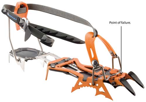 CAMP USA Cassin Blade Runner, Blade Runner Alpine Crampons 제품사진 #2