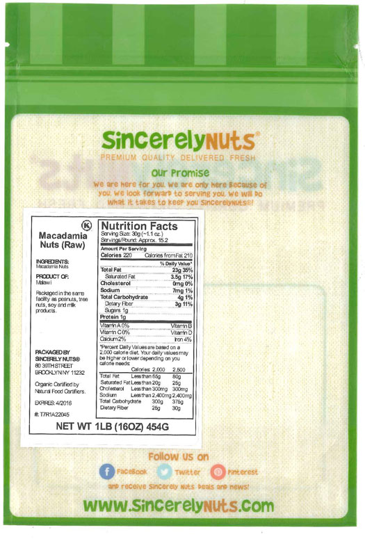 Sincerely Nuts Macadamia Nuts (Raw) Whole, Sincerely Nuts Macadamia Nuts (Raw) Unsalted Halves and Pieces 제품사진 #2