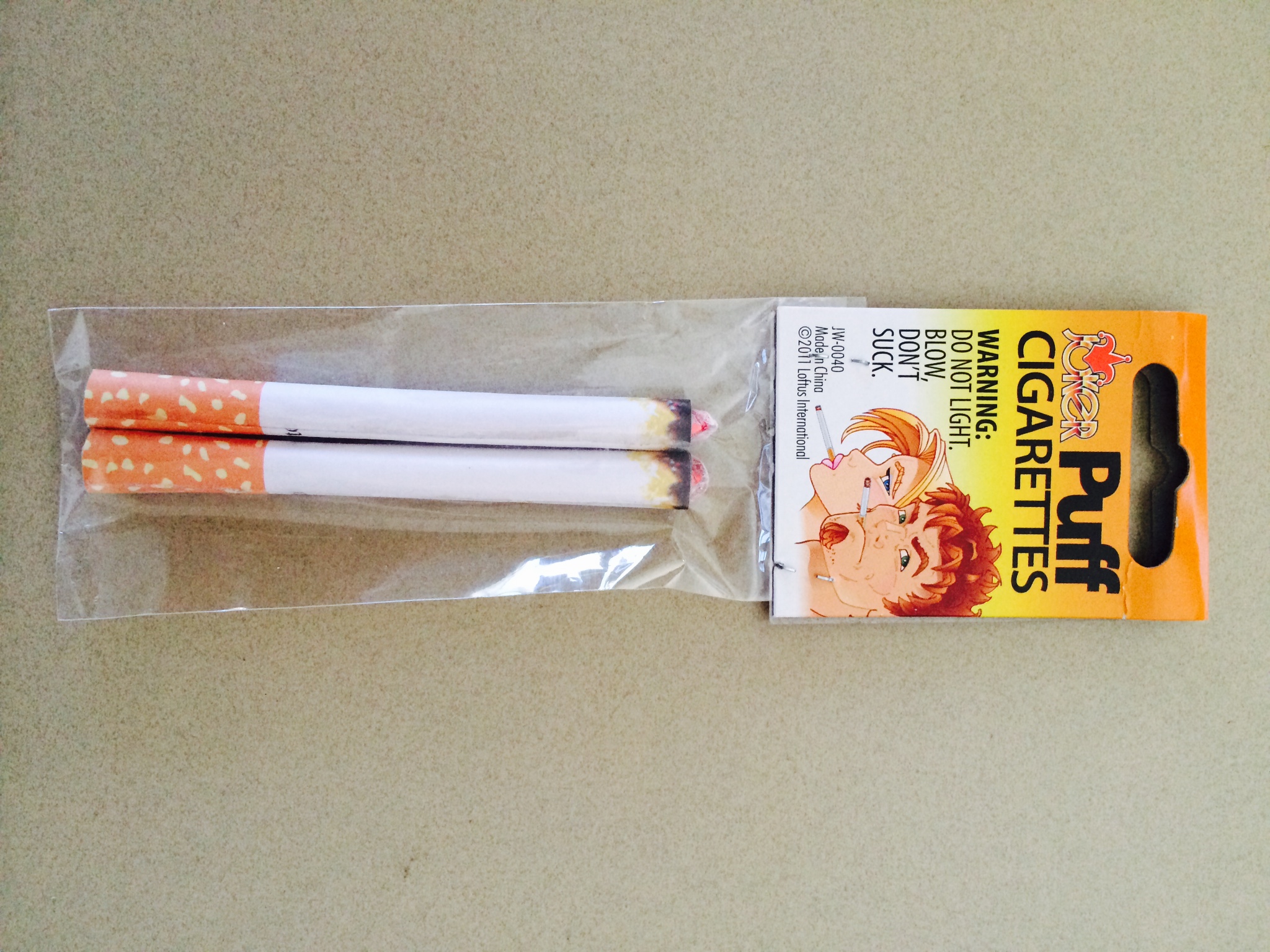 Novelty Fake Puff Cigarettes 제품사진 #1