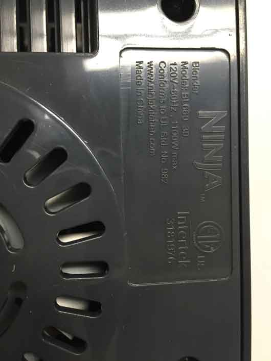 Ninja® BL660 series professional blender 제품사진 #4