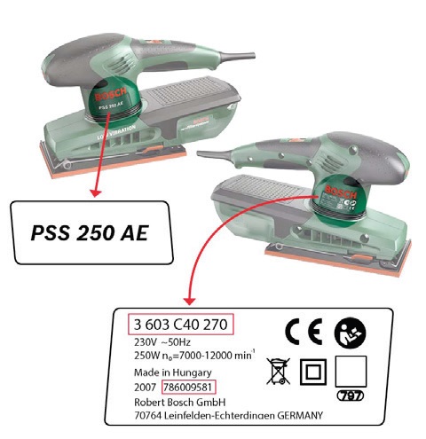 Orbital Sander PSS series 제품사진 #1