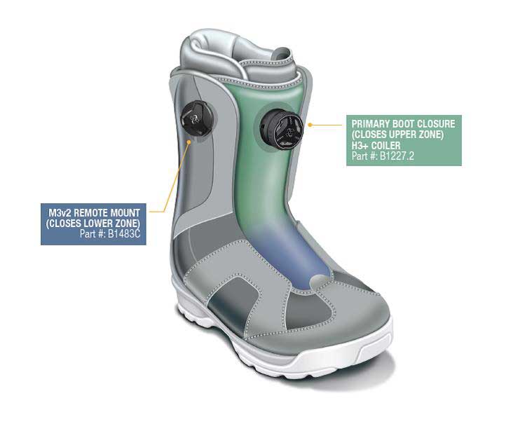 Snowboard Boots with Boa Secondary Reels 제품사진 #2