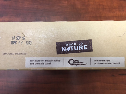 Back to Nature Classic Creme cookies 제품사진 #2