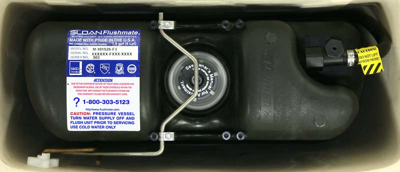 Flushmate III Pressure-Assist Flushing Systems 제품사진 #3