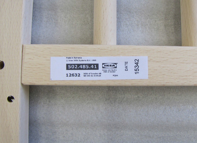 IKEA SNIGLAR crib 제품사진 #2