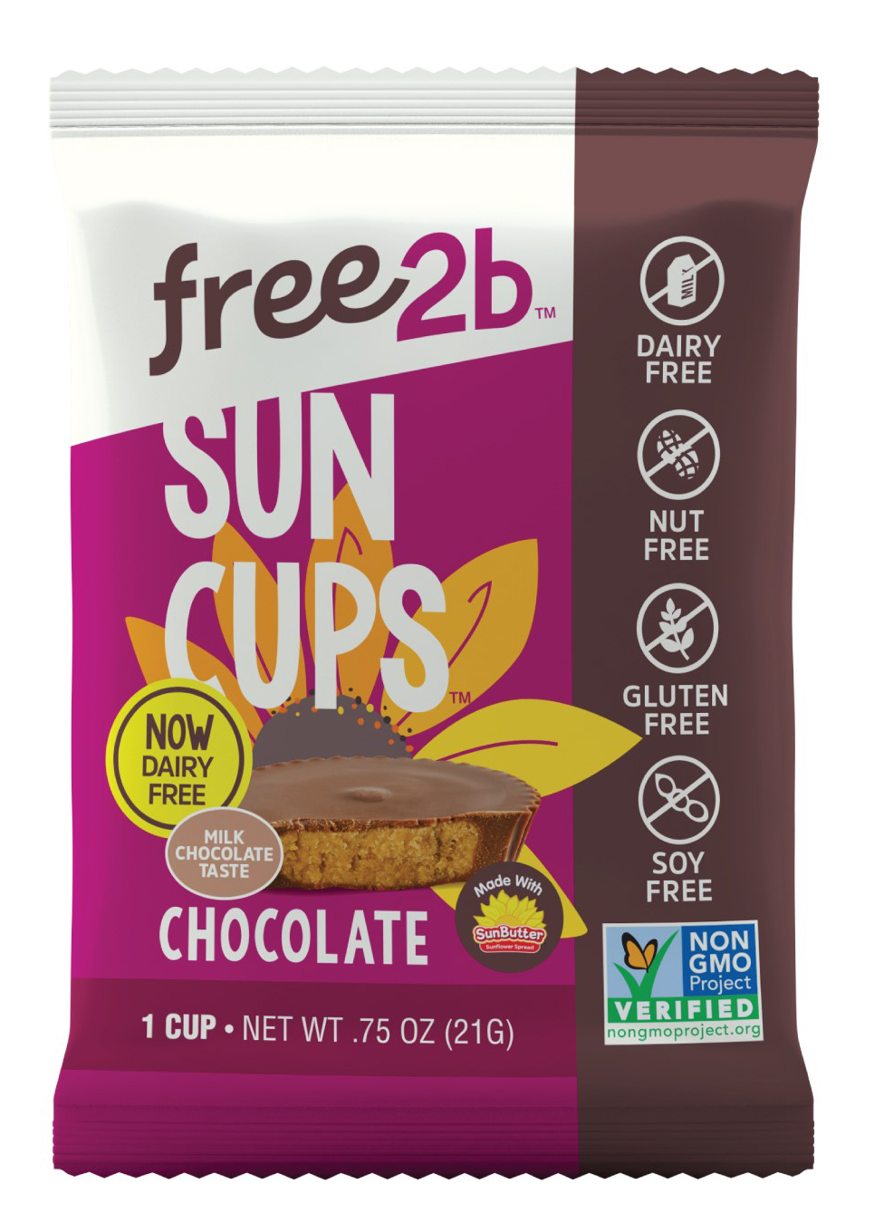 Free2b Chocolate Sun Cups 제품사진 #2