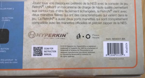 HYPERKIN RETRON 제품사진 #2