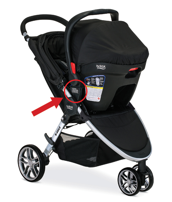 Britax B-Agile, BOB Motion Strollers with Click & Go receivers 제품사진 #1