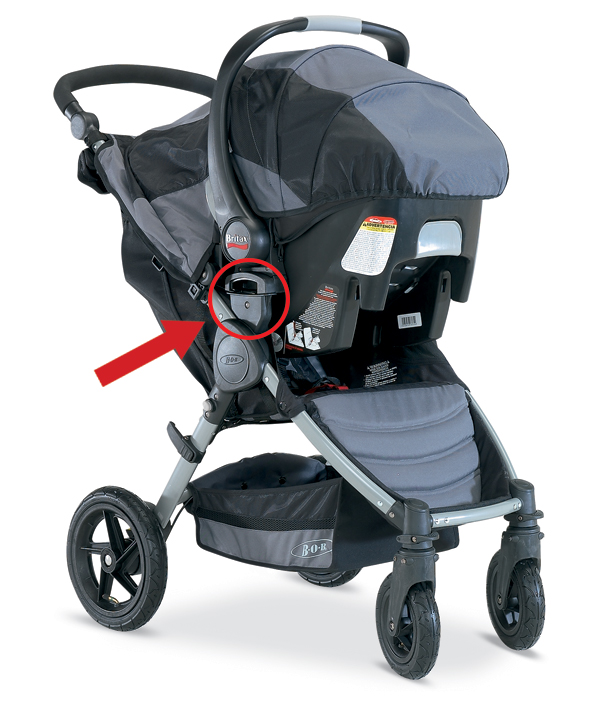 Britax B-Agile, BOB Motion Strollers with Click & Go receivers 제품사진 #4