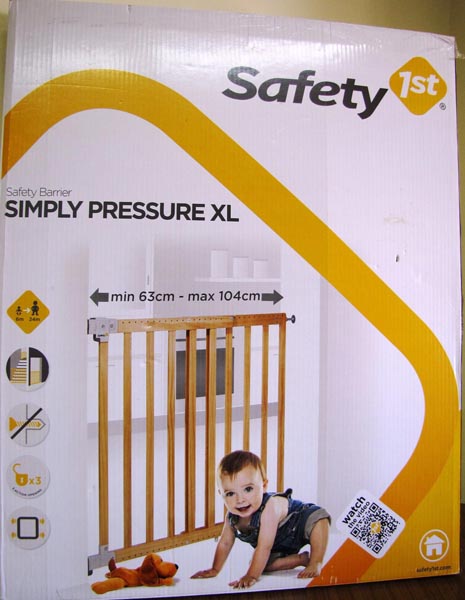 Safety 1st Simply Pressure XL Children's safety gate 제품사진 #1