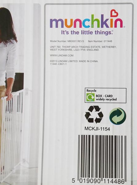MUNCHKIN Extending Metal Wall Fix Safety Gate 제품사진 #3