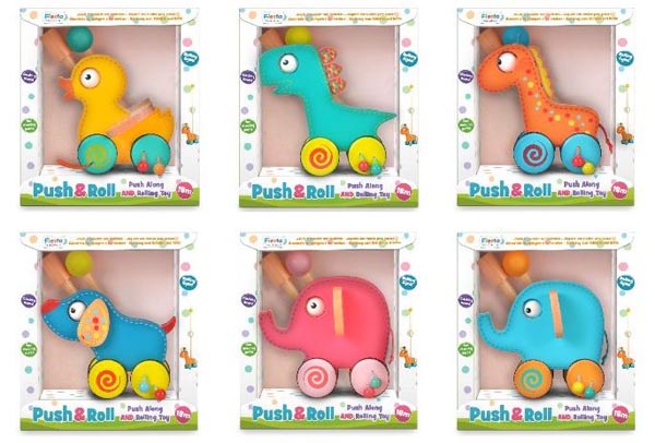 Fiesta Push & Roll - Push Along and Rolling Toy 제품사진 #1