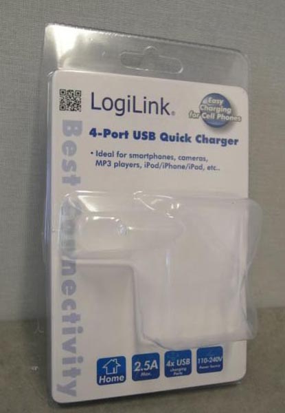 Logilink 4-port USB Quick Charger 제품사진 #3
