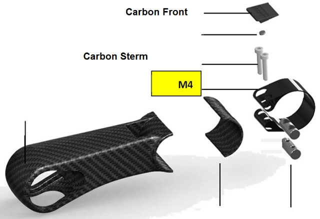 Look Cycle Aerostem Clamp 제품사진 #1
