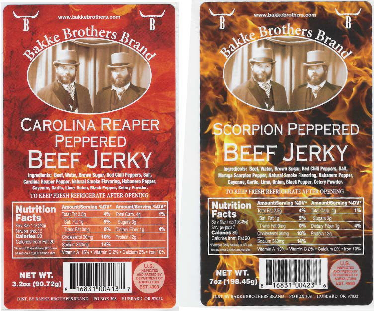 Whiskey Hill Smokehouse Bakke Brothers Brand HONEY GLAZED BEEF JERKY 외 16종 제품사진 #1