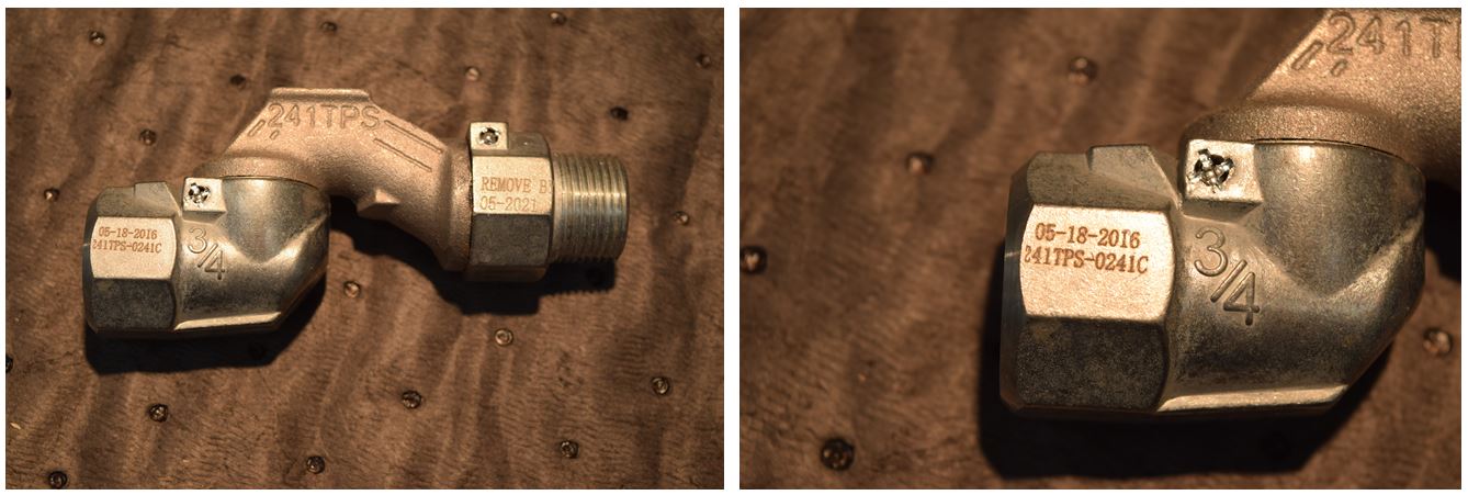 OPW Gas station hose swivel connectors 제품사진 #1