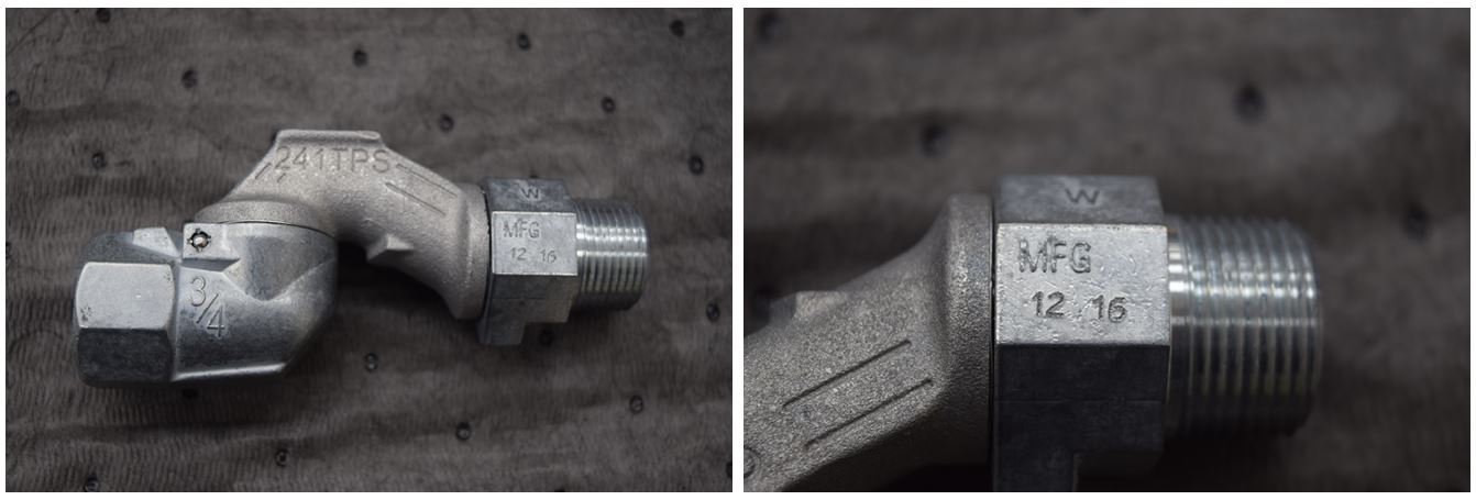 OPW Gas station hose swivel connectors 제품사진 #2