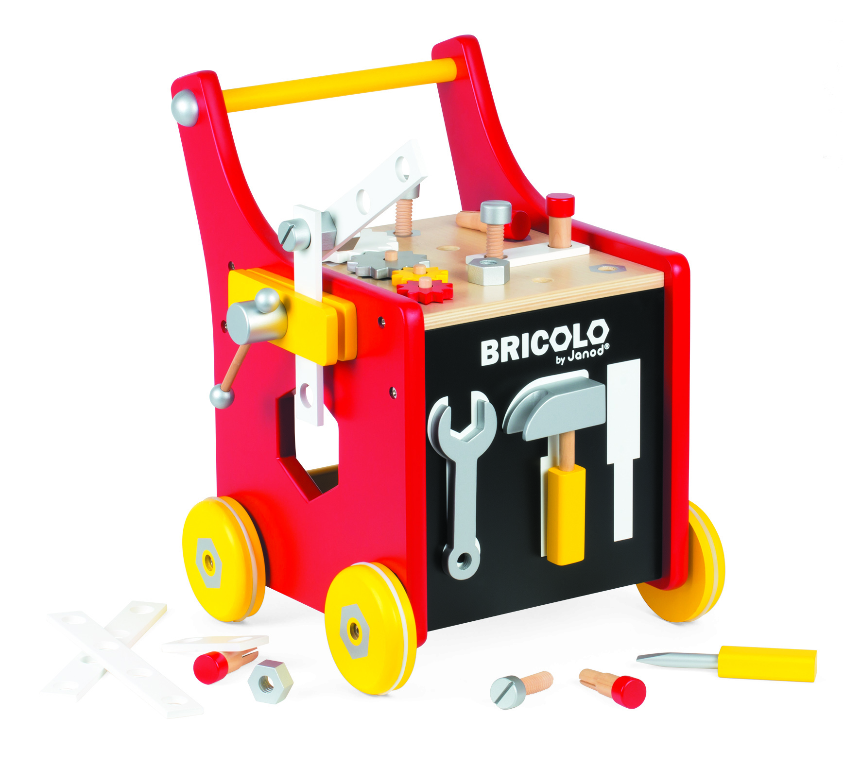 Bricolo by Janod Push toy trolleys 제품사진 #3
