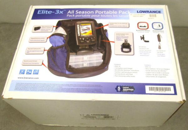 Lowrance Elite 3-X(소나), Manada A602-140120(충전기) 제품사진 #1