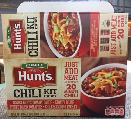 HUNT'S CHILI KIT 제품사진 #1