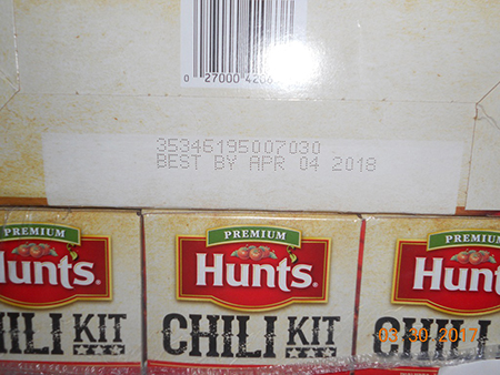 HUNT'S CHILI KIT 제품사진 #2