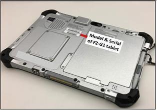Panasonic Tablet FZ-G1 제품사진 #1