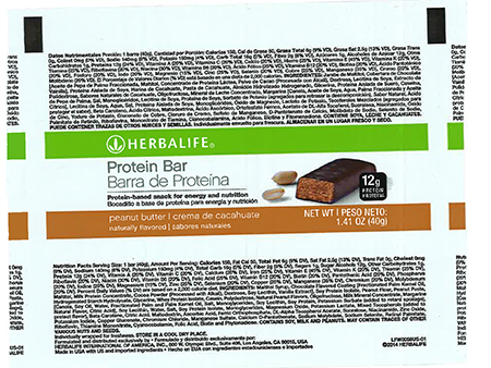 Herbalife Protein Bar ？ Peanut Butter 제품사진 #4