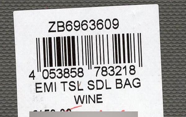 Fossil EMI TSL SDL BAG WINE 제품사진 #3