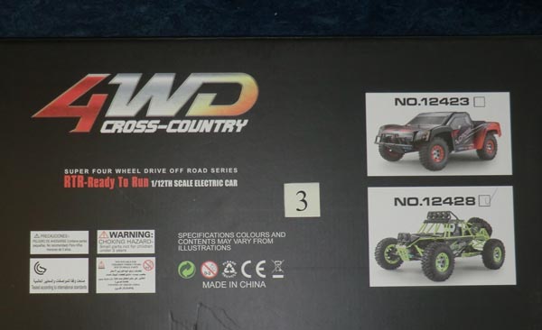 WLtoys 4WD Cross-Country - Challenge the limit 12428 제품사진 #3