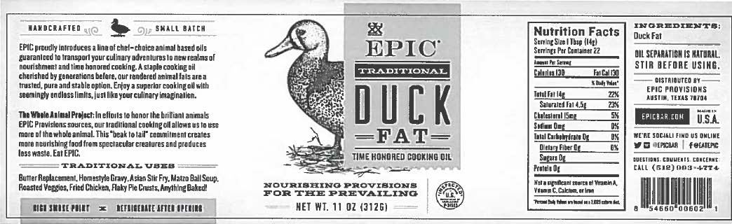 EPIC 11oz. Bottles EPIC Traditional Duck Fat 외 25종 제품사진 #1