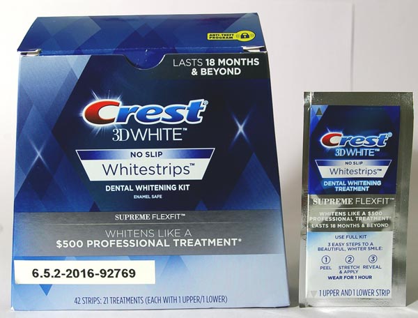 Crest 3D White Whitestrips - Supreme Flexfit 제품사진 #1