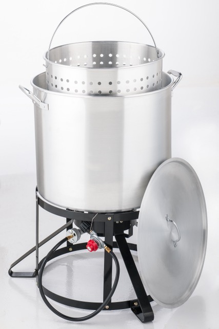 Academy Sports + Outdoors Outdoor Gourmet 100-Qt. Crawfish kits with strainer 제품사진 #1