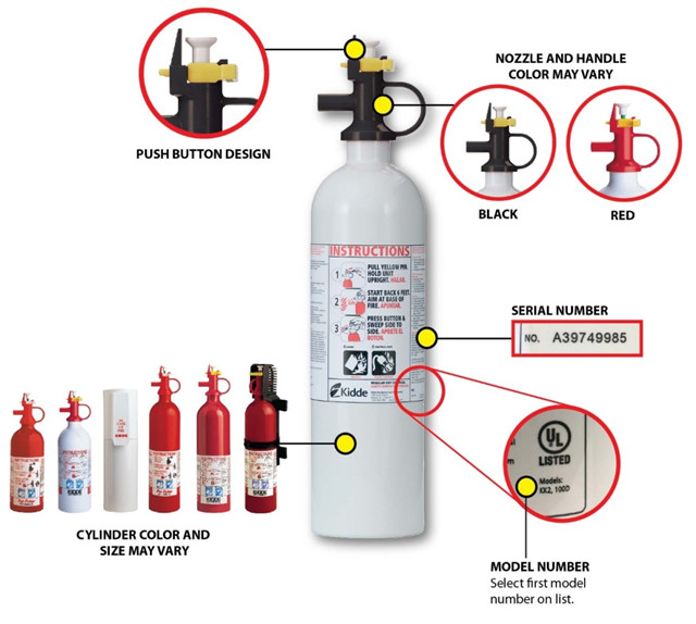 Kidde/Garrison Fire Extinguisher 제품사진 #1