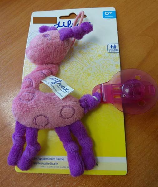 Difrax Giraffe soother cord 제품사진 #1