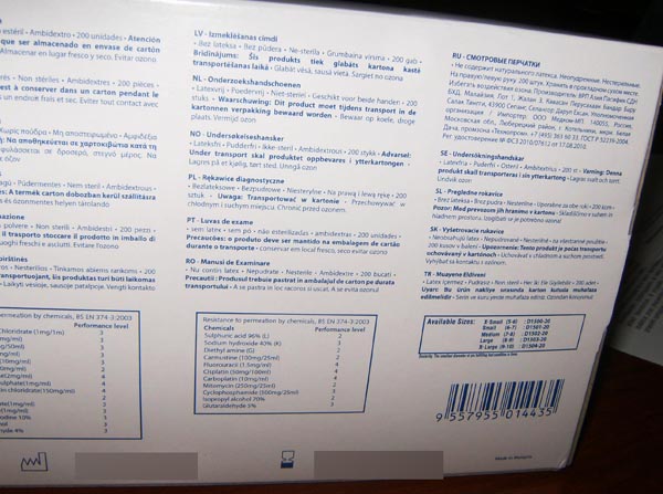 Dermagrip, WRP Nitrile Examination Gloves 제품사진 #5