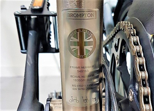Brompton Bicycles with FAG Bottom Bracket Cartridge BB66 제품사진 #4