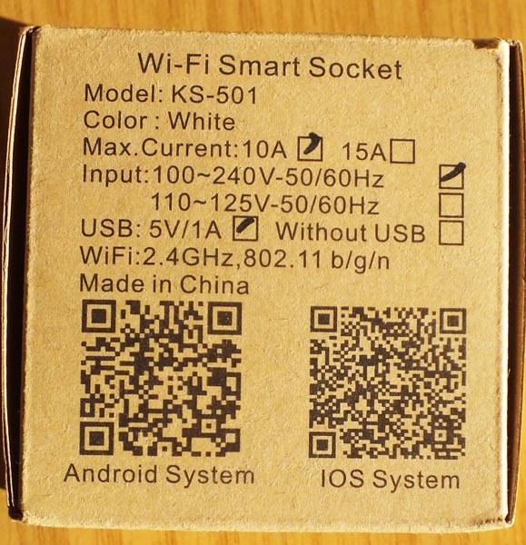 LADUO Wi-Fi Smart Socket 제품사진 #3