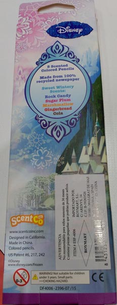 Disney Colored Scented Pencils 제품사진 #3