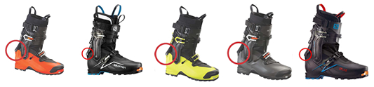 (1) Salomon X ALP(S/LAP X-ALP, X-ALP EXPLORE), (2) Arc'teryx PROCLINE 제품사진 #1